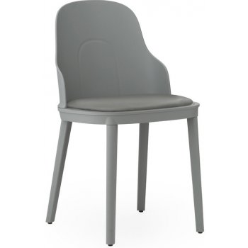 Normann Copenhagen Allez Chair Ultra Leather sivá