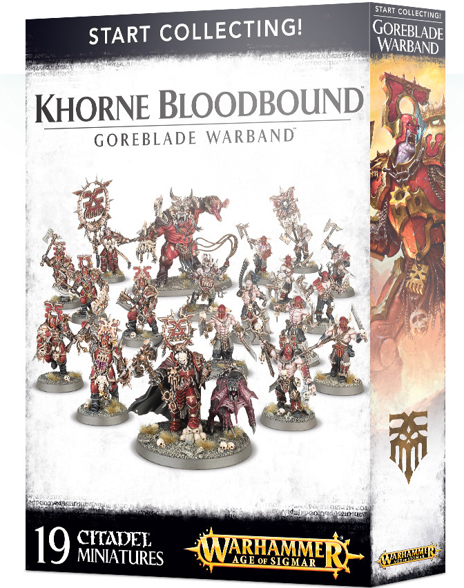 GW Warhammer Age of Sigmar: Start Collecting! Goreblade Warband