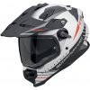 SCORPION prilba ADF-9000 AIR Feat matt white/black/red - XL