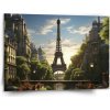 Sablio Obraz Paríž Eiffelova veža Art - 150x110 cm