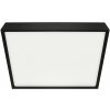 Luxera LENYS II. prisadené LED svietidlo 6 W/štvorcové/čierne