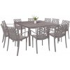 Súprava záhradného nábytku Alina 10+1 cappuccino