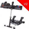 Wheel Stand Pro DELUXE V2, stojan na joystick a pedály Saitek Pro Rudder, Pro Flight Yoke System