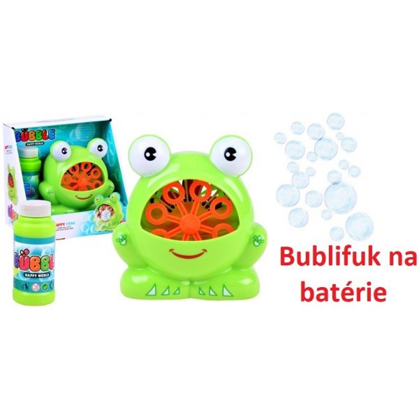 JOKO Automatický Bublifuk vypúšťajúci bubliny Žabka zelená od 12,5 € -  Heureka.sk