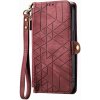 PROTEMIO 60957 GEOM Peňaženkové puzdro pre Sony Xperia 10 V červené