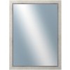DANTIK - Zrkadlo v rámu, rozmer s rámom 60x80 cm z lišty CARRARA biela (2896)