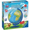 Ravensburger 3D puzzleball Globus anglický 180 ks