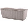 Kvetináč plast béžový Prosperplast 59 cm x 15,4 x 14,2 cm