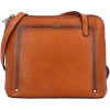 Dámska kožená crossbody kabelka svetlohnedá - Katana Elenka hnedá