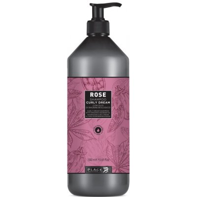 Black Rose Curly Dream Shampoo 1000ml - Šampon na vlnité a kudrnaté vlasy