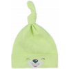 Bavlnená dojčenská čiapočka Bobas Fashion Lucky zelená, veľ. 62 (3-6m)