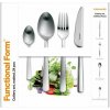 Fiskars Súprava príborov 24 ks, matné prevedenie 1071624