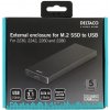 DELTACO MAP-K16N, Externý box M.2 SATA