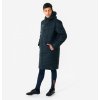 KIPSTA Dlhá futbalová bunda (parka) pre dospelých čierna 2XL