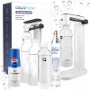SATURÁTOR NA PERLIVÚ VODU AQUAFLOOW CO2 FĽAŠA + 2X FĽAŠA NA VODU PEPSI