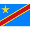 Kongo - demokrat. rep vlajka - 150 x 225 cm - tunel, karabína