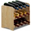 WAMAR Drevený regál na víno Woody Open pre 12 fliaš