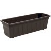 Nohel garden Truhlík samozavlažovací GARDENFLOR plastový hnědý 80cm