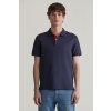 POLOKOŠEĽA GANT REG CONTRAST PIQUE SS POLO EVENING BLUE