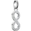 THOMAS SABO CONNECT prívesok charm Infinity symbol with stones silver CC1284-051-14
