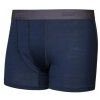 SENSOR MERINO ACTIVE pánské trenky deep blue S; Modrá trenky