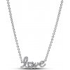 Pandora Originálny strieborný náhrdelník Love Moments 393076C01-45