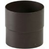 Zvodová spojka KROP - oceľový - RAL 8019 Orieškovo hnedá, Ø 90 mm - RAL 8019 Orieškovo hnedá - Ø 90 mm