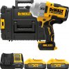 DEWALT 18V XR 1/2” Aku rázový uťahovák s poistným krúžkom, 2x 5,0 Ah POWERSTACK DCF961H2T-QW