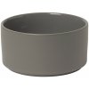 Blomus Servírovacia miska PILAR M ⌀ 14 cm, 620 ml, tmavosivá, keramika
