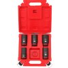 MILWAUKEE® 5 dielna sada nástrčných kľúčov SHOCKWAVE™ 3/4