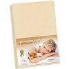 Prestieradlo Bellatex Jersey s elastanom - 120 x 200 cm - béžová (2872)