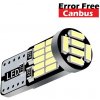 LED autožiarovka T10 4014 - CANBUS