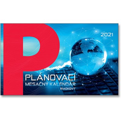 Plánovací stolový mesačný S29 297 x 180 mm riadkový 2021