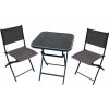 Záhradný set BISTRO Home 2x kreslo 1x stolík LE-4600