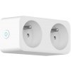 IMMAX NEO SMART chytrá vnitřní 2 zásuvka (FR)/ 16A/ Zigbee/ Google Assistant/ Amazon Alexa/ LIDL/ TUYA