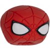 Spider-Man latexová pískacia loptička, 7,5 x 8 x 9 cm