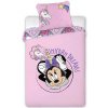 FARO Posteľné obliečky Minnie Mouse Jednorožec bavlna 140x200 70x90
