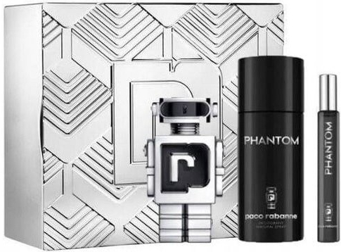 Paco Rabanne Phantom Men EDT 50 ml + deospray 150 ml + EDT 10 ml darčeková sada