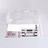 TC 1/10 TOURING CAR CLEAR BODY(PC) (L6186)