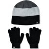 Chlapčenská čiapka + rukavice Under Armour Beanie Glove Combo čierne