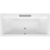 Polysan CASCATA obdĺžniková vaňa 185x85x45cm, kaskáda nerez SPH 73836.100