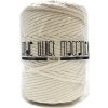 MMboutique bavlněná šňůra na macramé Single twist 6mm 100m Natural