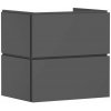 Hansgrohe Xilesa E Umývadlová skrinka, 62x63x47 cm, 2 zásuvky, matná sivá 54256760-HG