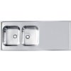Alveus Classic Pro nerezový drez 140x60 cm oceľová 1132129