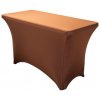 TENTino Elastický poťah EXTREME na skladací stôl 120-122x60 cm VIAC FARIEB Farba obrusu: ČOKOLÁDOVOHNEDÁ / CHOCOLATE