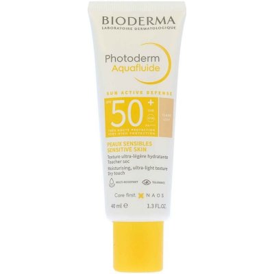 Bioderma Photoderm Aquafluid SPF 50+ - Ochranný tónovaný fluid na tvár 40 ml - Light
