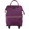 CESTOVNÁ TAŠKA NA KOLIESKACH Fialová