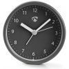 Budík analógový stolový sivý NEDIS CLDK006GY