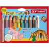 Stabilo woody pastelky 3 v 1 Anniversary 10 ks