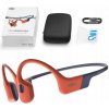 Bluetooth slúchadlá s kostným vedením Shokz OpenSwim Pro RED USB-C
